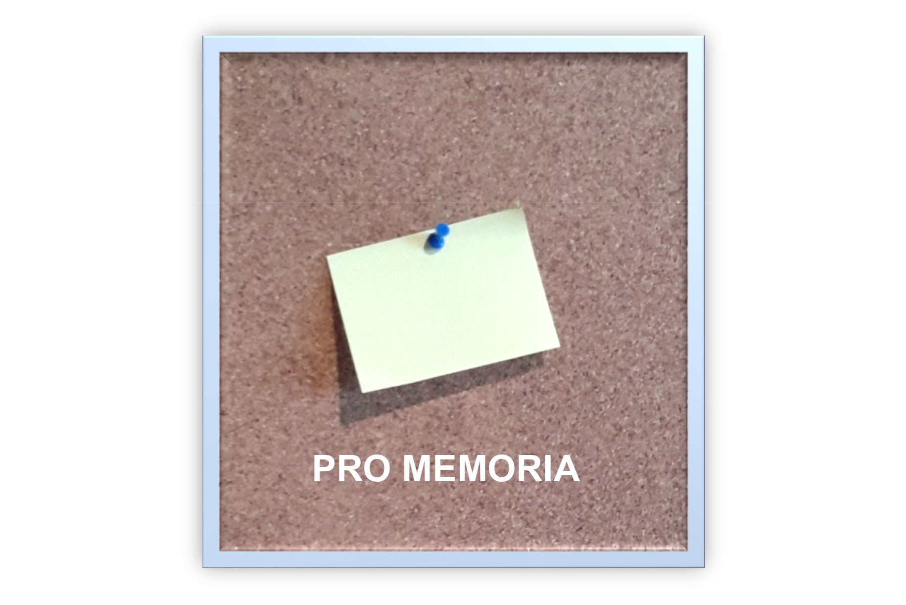 Read more about the article Pro memoria